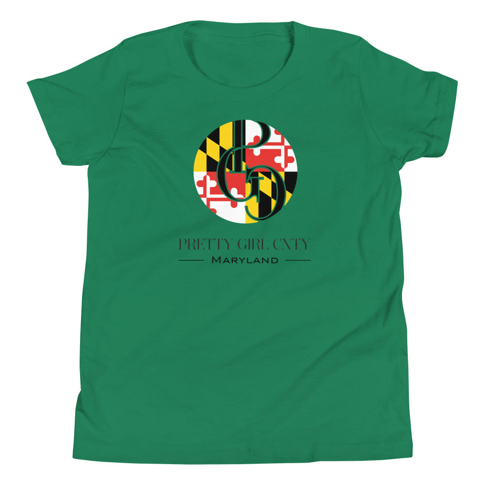 S/C Girl's T-Shirt Maryland Black