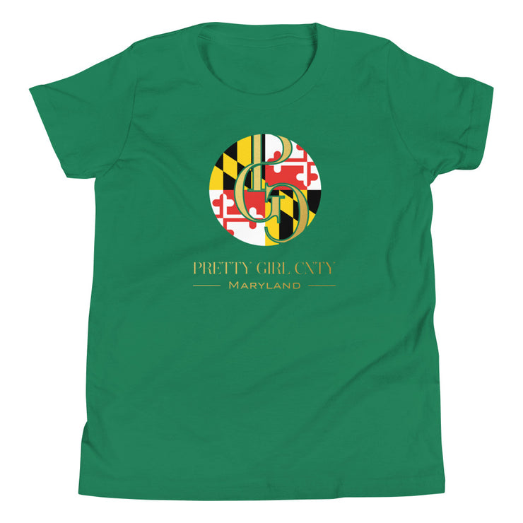 S/C Girl's T-Shirt Maryland Gold