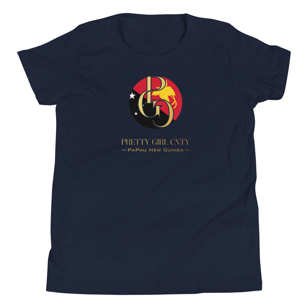 G/C Girl's T-Shirt Papau New Guinea Gold