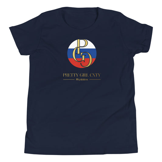 G/C Girl's T-Shirt Russia Gold