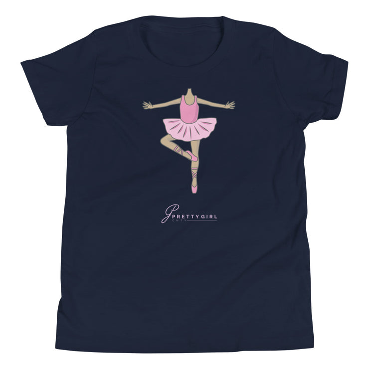 B/C Girl's T-Shirt Ballerina Body 3LT