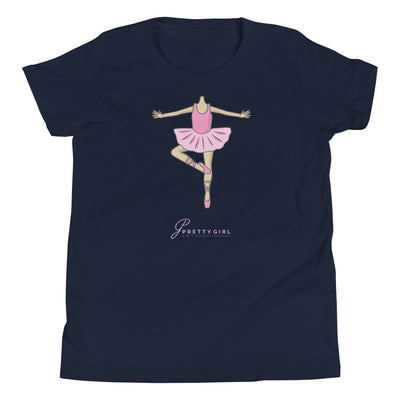 B/C Girl's T-Shirt Ballerina Body 2LT