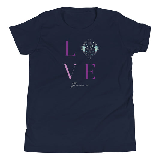 B/C Girl's T-Shirt Love Logo LT