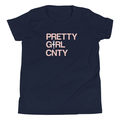 B/C Girl's T-Shirt Ballerina Text Pink