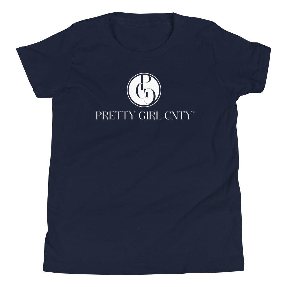 S/C Girl's T-Shirt Signature Logo White