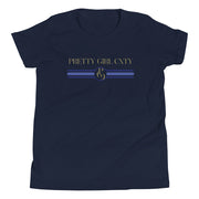 S/C Girl's T-Shirt Stripes Blue