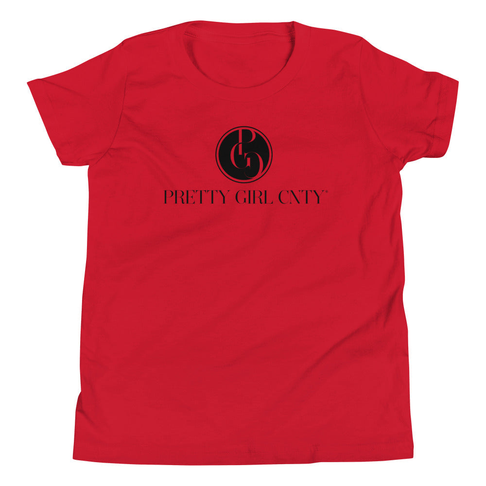 S/C Girl's T-Shirt Signature Logo Black