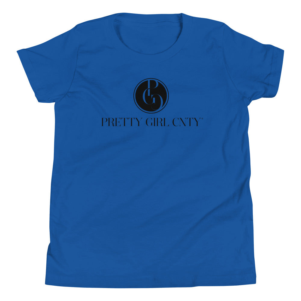 S/C Girl's T-Shirt Signature Logo Black