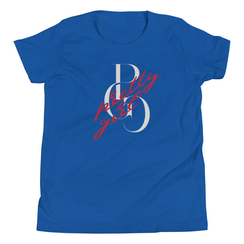 S/C Girl's T-Shirt Vandal Logo Silver