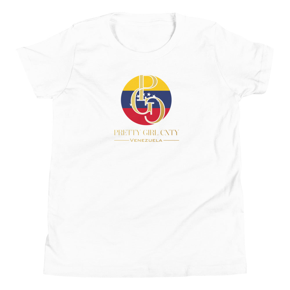 G/C Girl's T-Shirt Venezuela Gold