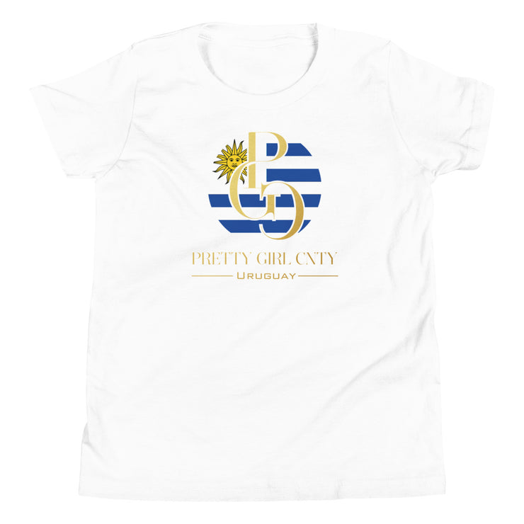 G/C Girl's T-Shirt Uruguay Gold