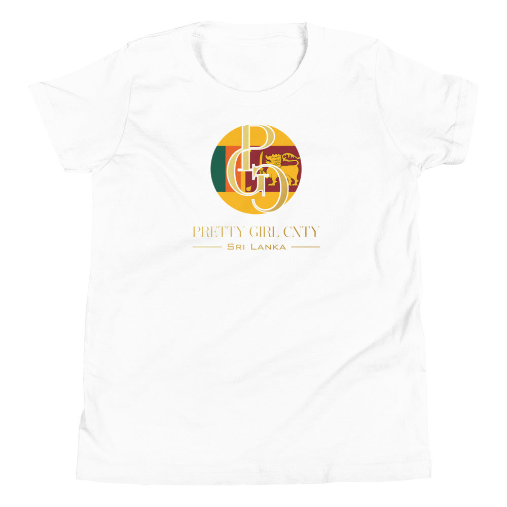 G/C Girl's T-Shirt Sri-lanka Gold