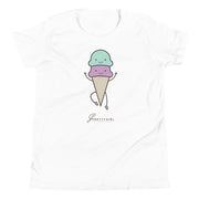 B/C Girl's T-Shirt Cartoon Ice Cream