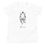 B/C Girl's T-Shirt Cartoon Zebra