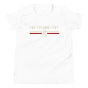 S/C Girl's T-Shirt Stripes Red & White