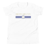 S/C Girl's T-Shirt Stripes Blue
