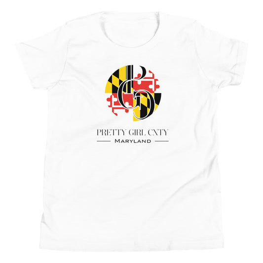S/C Girl's T-Shirt Maryland Black