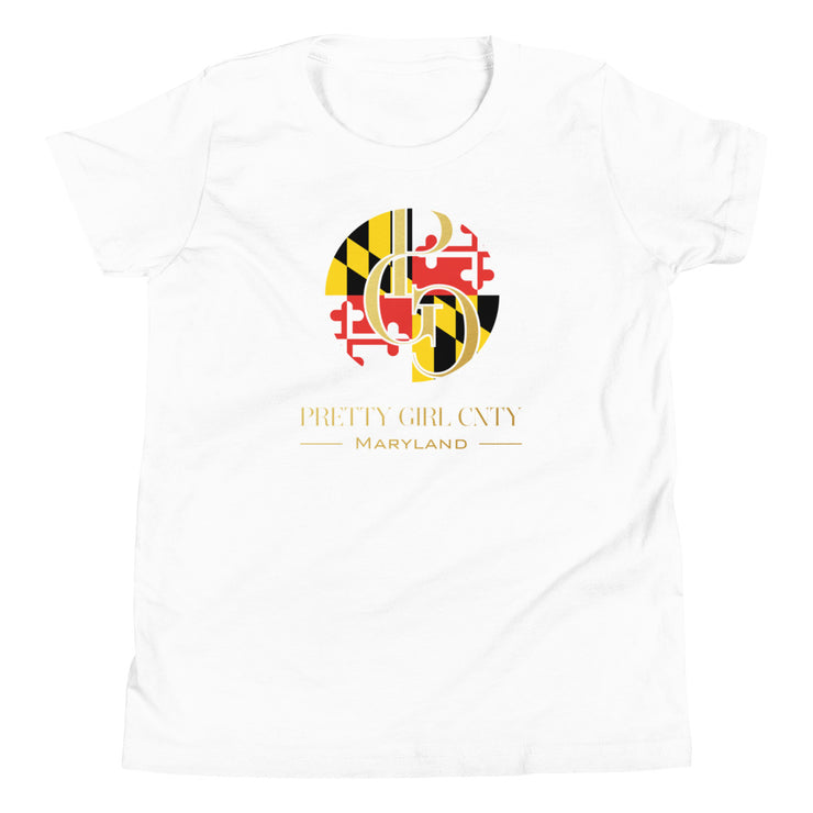 S/C Girl's T-Shirt Maryland Gold